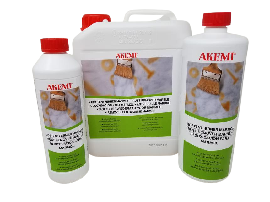 Akemi Marble Rust Remover 500 ml - Safe Rust Stain Removal for Marble