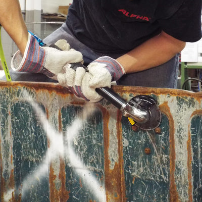 Alpha COTE-04 Pneumatic Extended Cut-Off Tool