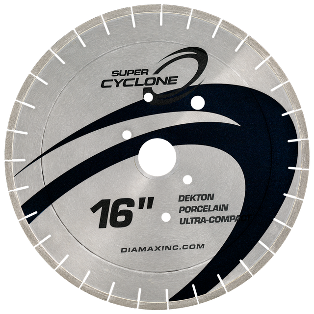 Super Cyclone Porcelain Blade reinforced core