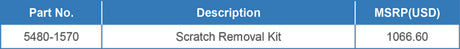 Scratch Removal Kit