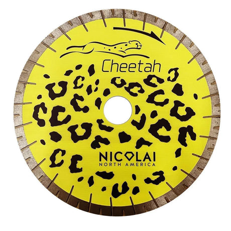 Nicolai Cheetah - 16" Silent Core Bridge Saw Blade for Blade Quartzite - Dynamic Stone Tools
