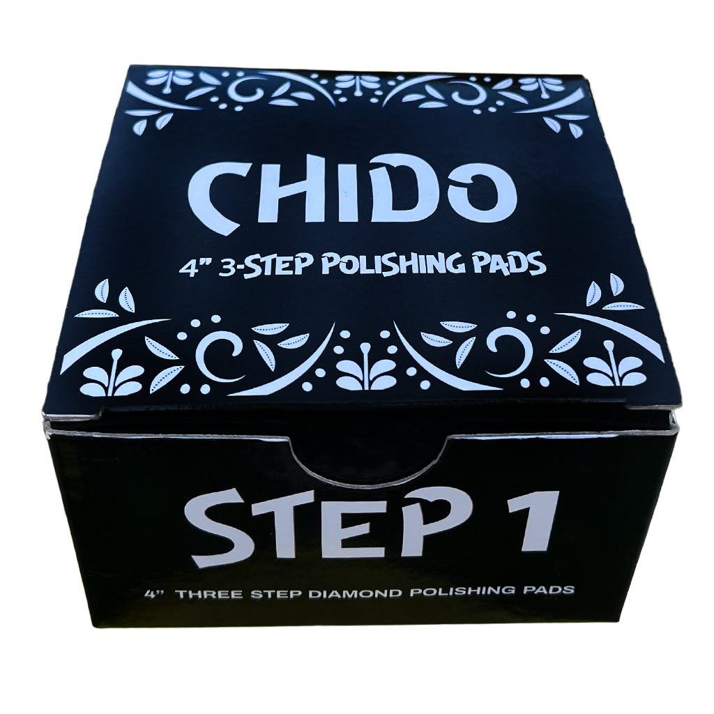 Tenax Chido 4 Inch 3 Step Polishing Pad for Granite and Quartz