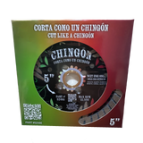 Tenax Chingon Premium Side Diamond Turbo Blade 5"-6" for Granite & Marble - Wet Use