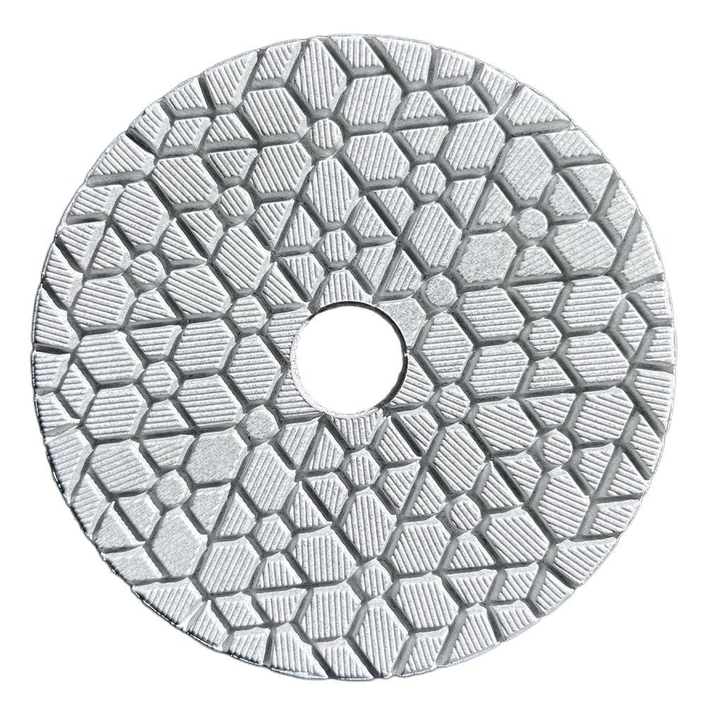 Tenax Chingon 4 Inch Premium 3 Step Polishing Pad for Granite and Quartz