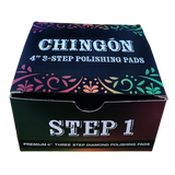 Tenax Chingon 4 Inch Premium 3 Step Polishing Pad for Granite and Quartz