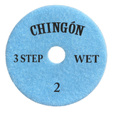 Tenax Chingon 4 Inch Premium 3 Step Polishing Pad for Granite and Quartz
