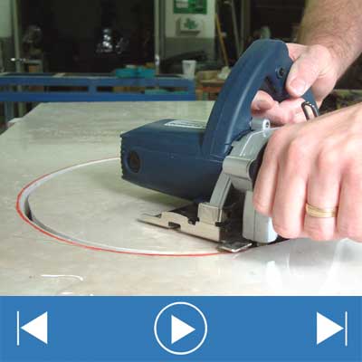 Alpha Contour for Granite/Engineered Stone - Curve Cutting on Granite and Eng. Stone