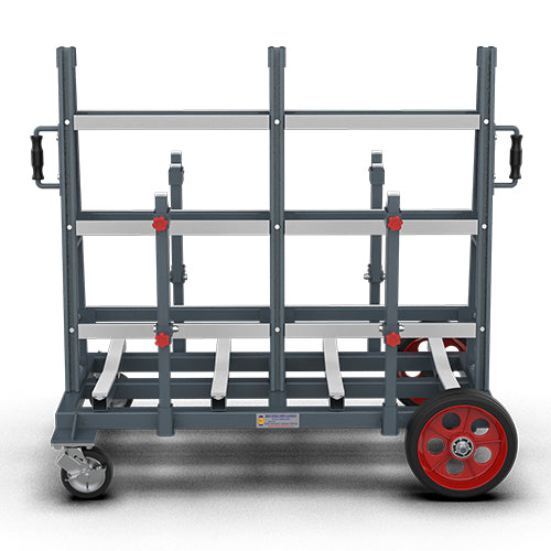 ABACO DOUBLE SIDED SLAB BUGGY - DSBG2640 — side view