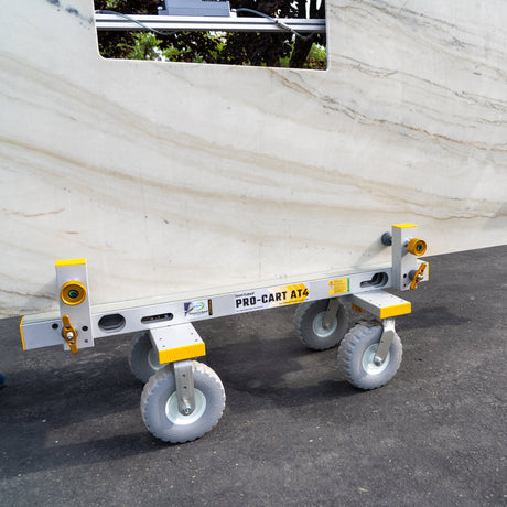 Omni Cubed Pro-Cart AT4 — 1,200 lb All-Terrain Slab Cart with Quick Release Speed Clamp — product image