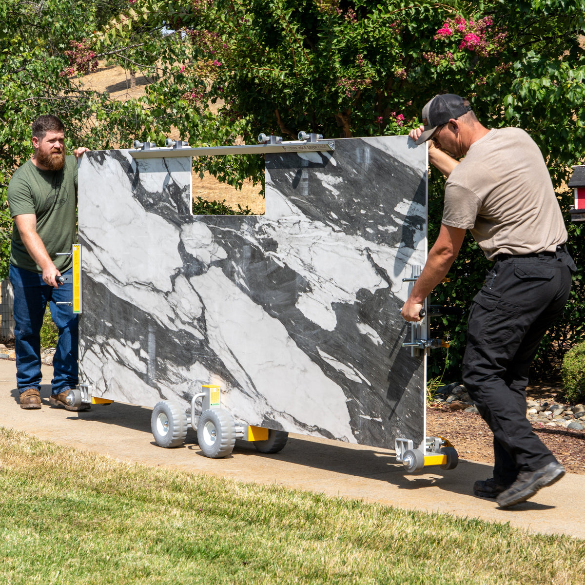 Omni Cubed Pro-Dolly™ HD4 — 1,200 lb Countertop Dolly with Quick Release Speed Clamp — product image