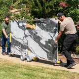 Omni Cubed Pro-Dolly™ HD4 — 1,200 lb Countertop Dolly with Quick Release Speed Clamp — product image