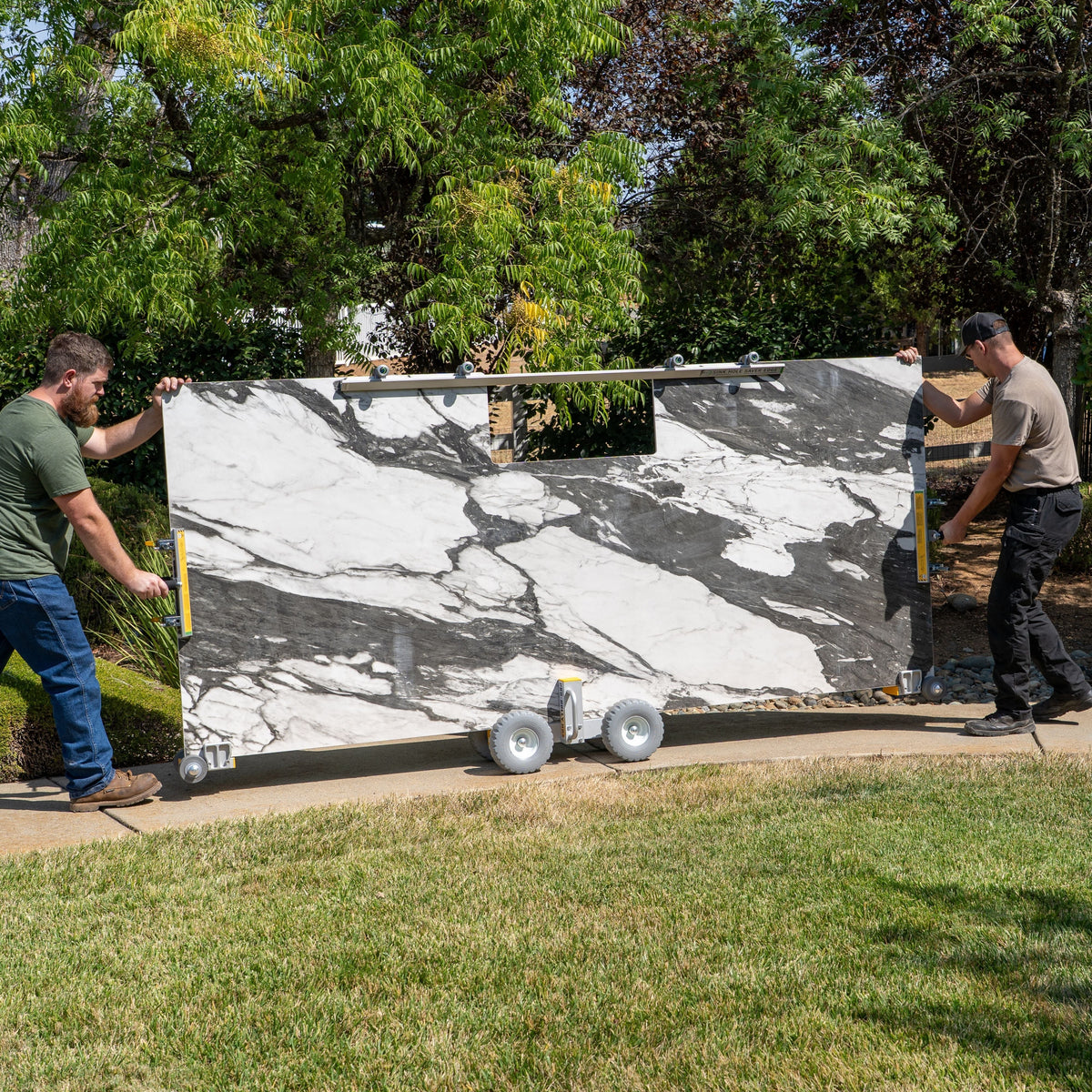 Omni Cubed Pro-Dolly™ HD4 — 1,200 lb Countertop Dolly with Quick Release Speed Clamp — product image