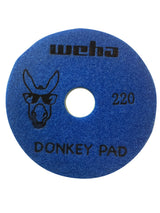 Weha Donkey Face Polish & Inline Polishing Pads - 4 inch