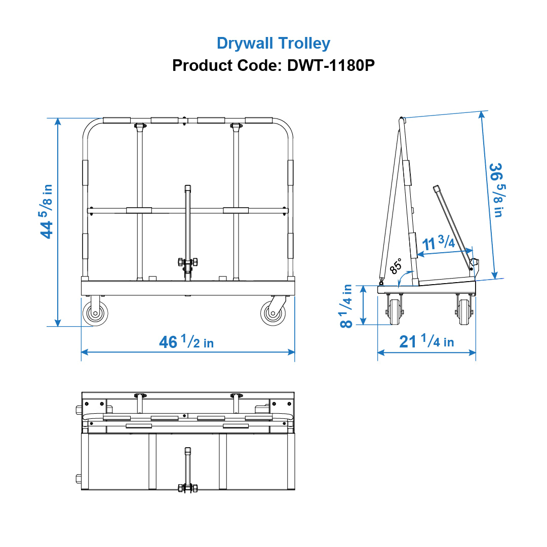 Aardwolf Drywall Trolley (DWT Series)