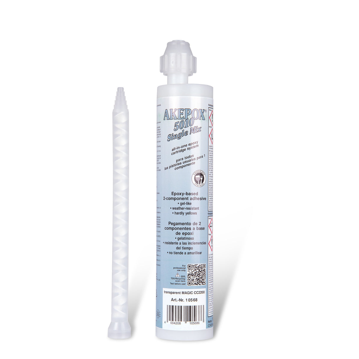 Akemi Akepox 5010 Waterclear Knife Grade Epoxy - 180 mL