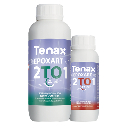 Tenax Epoxart Kit 2:1 (A+B) for Professional Stone Adhesive System