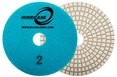 4" BLANK ES White Resin 3-Step Pad #1