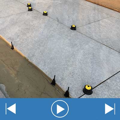 EZ Click Leveling Cap-50pcs Next-Generation Screw-based Tile Leveling System