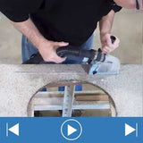 Alpha Air/Exhaust Hose Adapter for Stone Grinding Tools