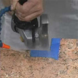 Elite Q Turbo Rim Wet/Dry Cutting Blade for Eng. Stone, Granite & Q...