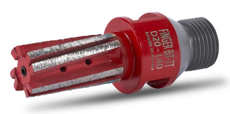 Dongsin - Twing Segment Red Finger Bit 1/2 Gas