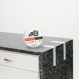 Omni Cubed Kung Fu Tape  Residue-Free Polyethylene Tape for Stone and Glass - in use