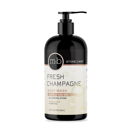 MB Stone Care Fresh Champagne Marble Safe Body Wash
