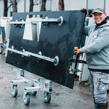 Omni Cubed Pro-Cart AT1  750 lb All-Terrain Slab Cart - side view