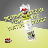 Kraken Bond Clear Seal Acrylic Caulk - Clear - dimensions