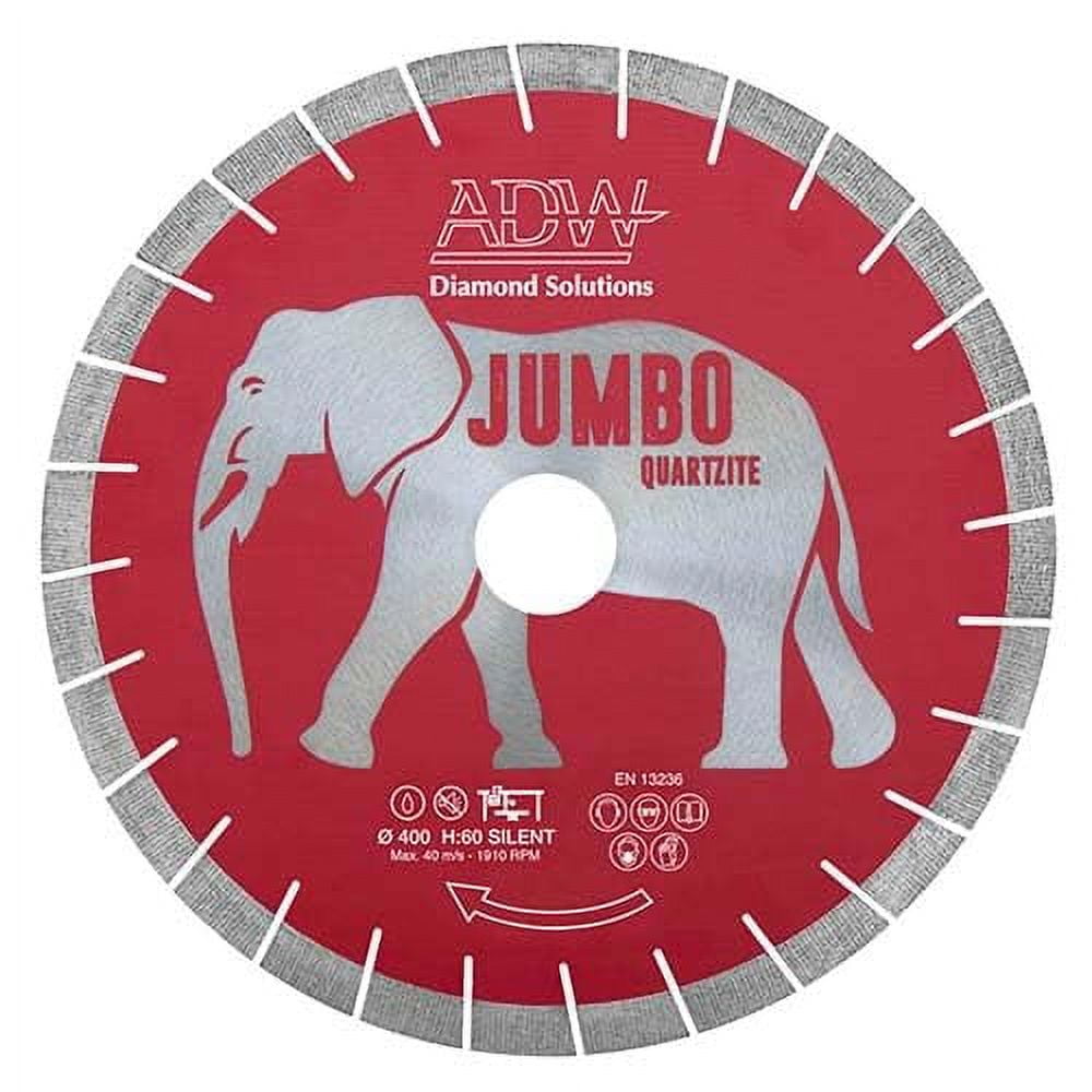 ADW Jumbo Docto Silent Bridge Saw Blade for Quartzite | Dynamic