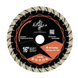 16 Kratos Pattern Quartzite Silent Bridge Saw Blade, 25mm Segments