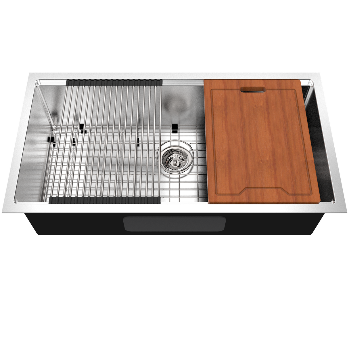 Royal Sink Workstation Series - Premium Stainless Steel Kitchen Sink, Integrated Cutting Board, Drying Rack & Accessories for Ultimate Kitchen Efficiency