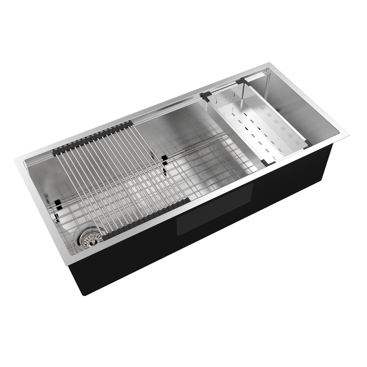 Royal Sink Workstation Series - Premium Stainless Steel Kitchen Sink, Integrated Cutting Board, Drying Rack & Accessories for Ultimate Kitchen Efficiency