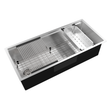 Royal Sink Workstation Series - Premium Stainless Steel Kitchen Sink, Integrated Cutting Board, Drying Rack & Accessories for
