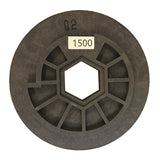Tenax 5 Auto Edge Inline Polishing Wheel  Snail Lock Connection - additional view