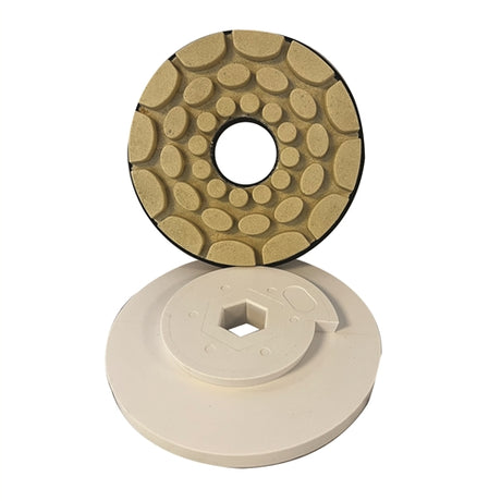 Tenax 6 Auto Edge Inline Polishing Wheel  Hook and Loop Connection - packaging