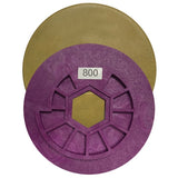 Tenax Tenax 5" Snail Lock Automated Edge Full Bullnose Polishing Wheel