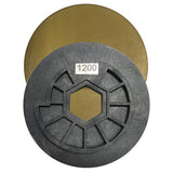 Tenax Tenax 5" Snail Lock Automated Edge Full Bullnose Polishing Wheel