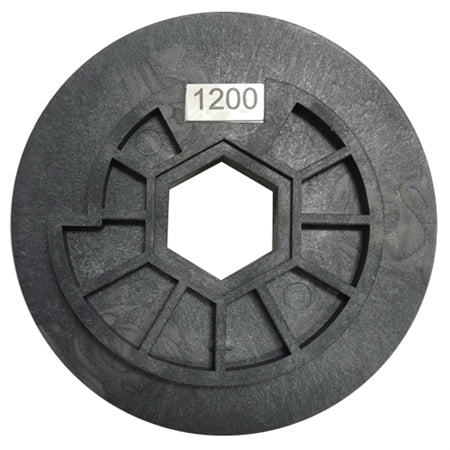 Tenax Tenax 5" Snail Lock Automated Edge Full Bullnose Polishing Wheel