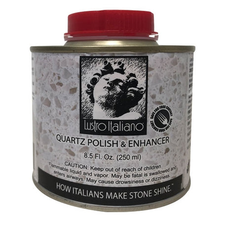 Tenax Lustro Italiano Quartz Polish Enhancer 8.5 Oz - side view