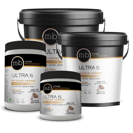 MB Stone Care MB-18 Ultra 5 Polishing Powder