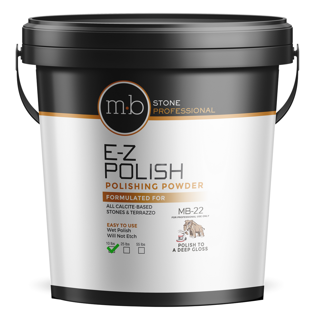 MB Stone Care MB-22® E-Z Terrazzo Polishing Powder