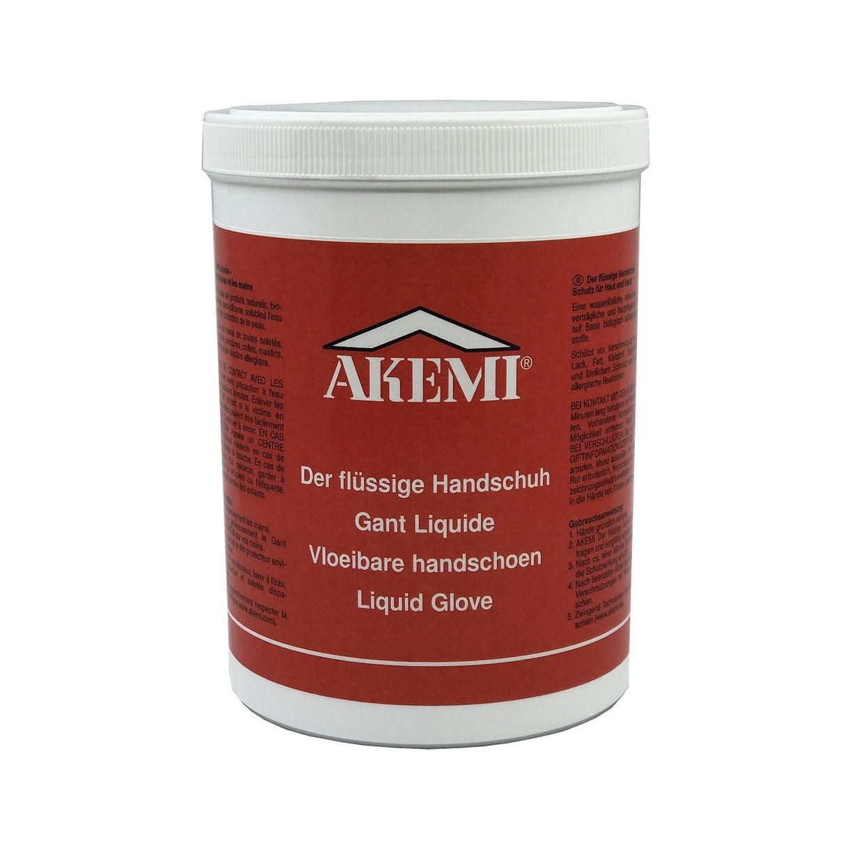 Akemi Liquid Glove 800 Gram Can - Invisible Skin Protection for Fabricators