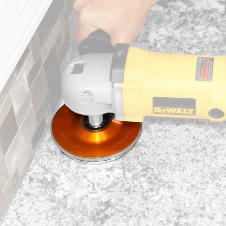 Omni Cubed No-Spin Edger  Patented Edge Polishing Tool (5 Inch)