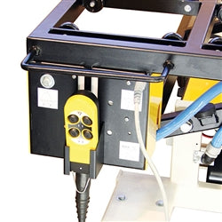 Achilli SC500 PC Tilting Slab Transport Cart. 77 x 48 Table. Weight Capacity 1102 lbs - side view