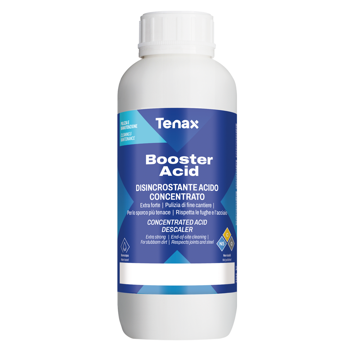 Tenax Booster Acid Extra Strong 1 Quart — Professional Grade