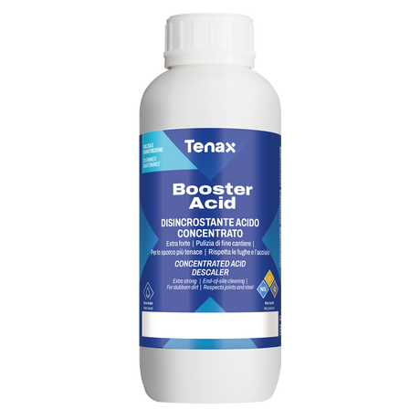 Tenax Booster Acid Extra Strong 1 Quart — Professional Grade