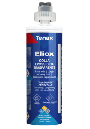 Tenax Eliox Extra Clear Epoxy Mastic Kit (A + B) — 2.25 kg
