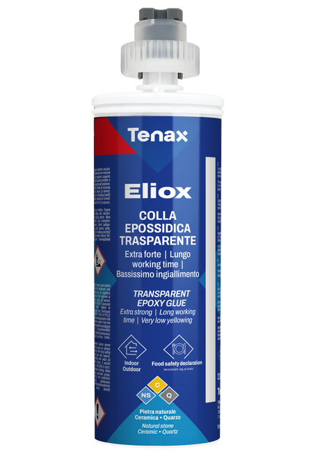 Tenax Eliox Extra Clear Epoxy Mastic Kit (A + B) — 2.25 kg