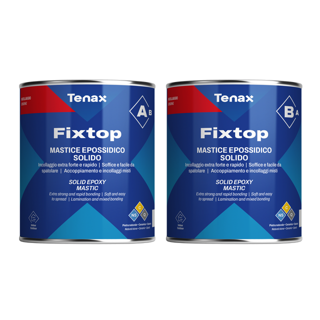 Tenax Fixtop Fixdeck A+B Slow Curing Tile and Stone Epoxy